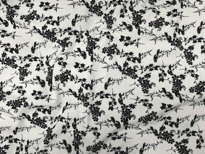 Ivy - Printed Crepe Fabric