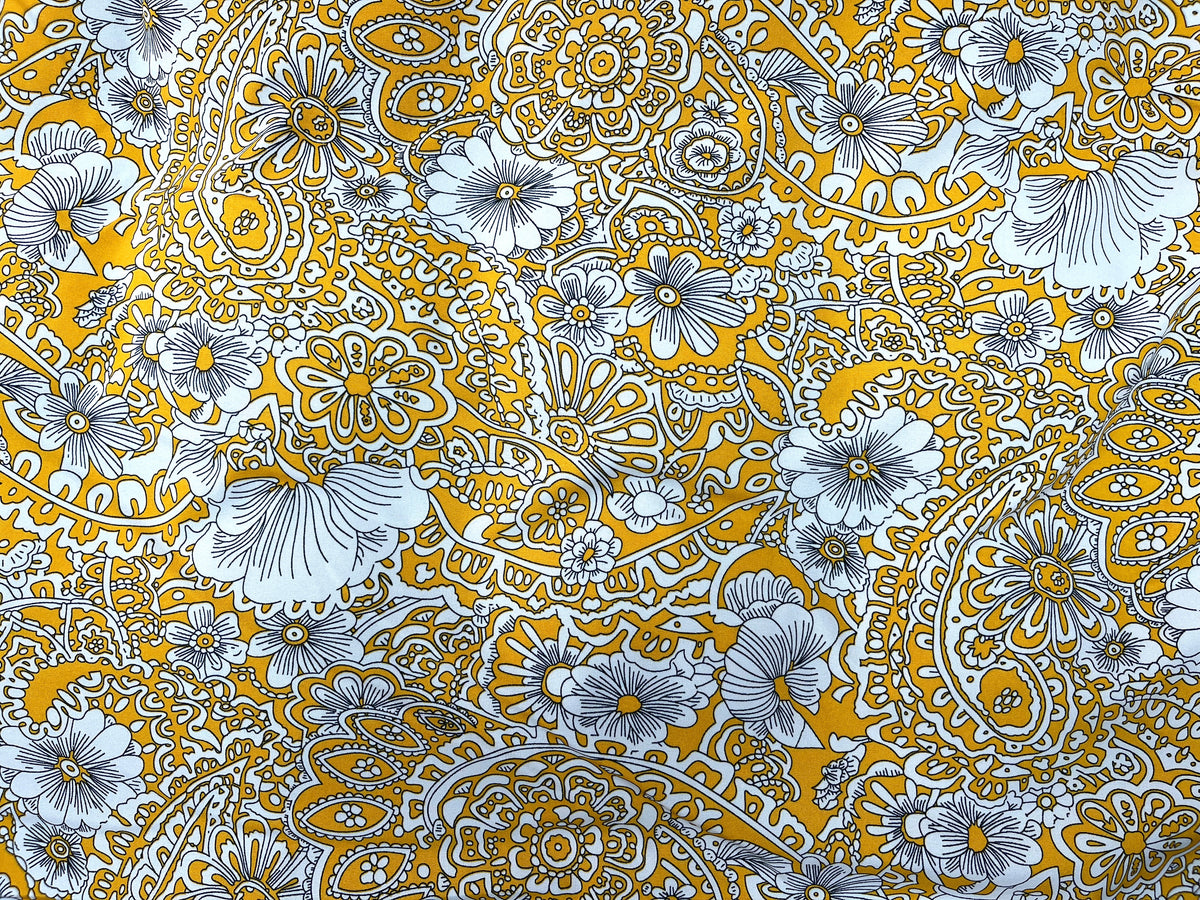 Jasmine - Printed Crepe Fabric