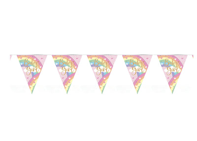 Bunting - BABY Rainbow Holographic (3.9mtr)