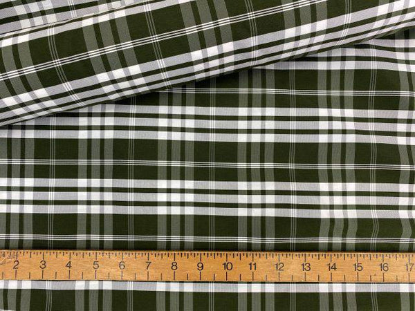 Calico Corners sold High End~Green Plaid Fabric