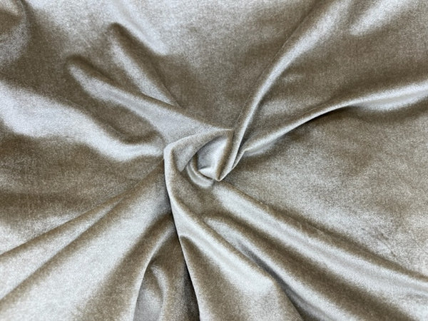 Plain Stretch Velvet Fabric