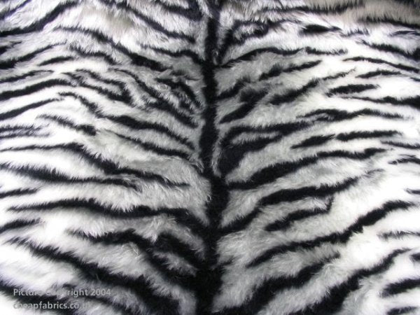 Tiger - Novelty Print Faux Fur