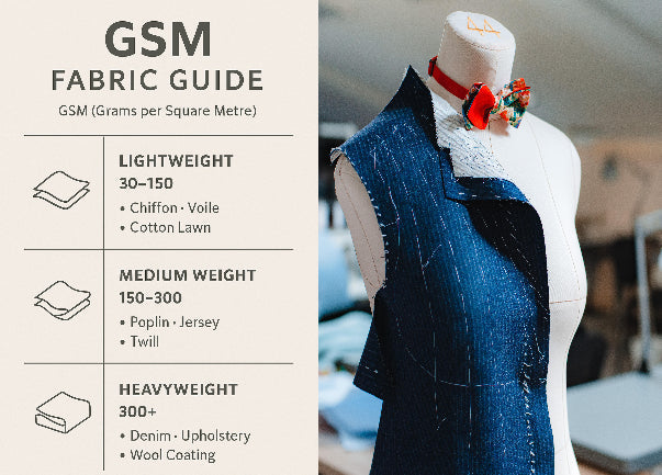 Why Fabric Weight Matters (and How to Understand GSM)