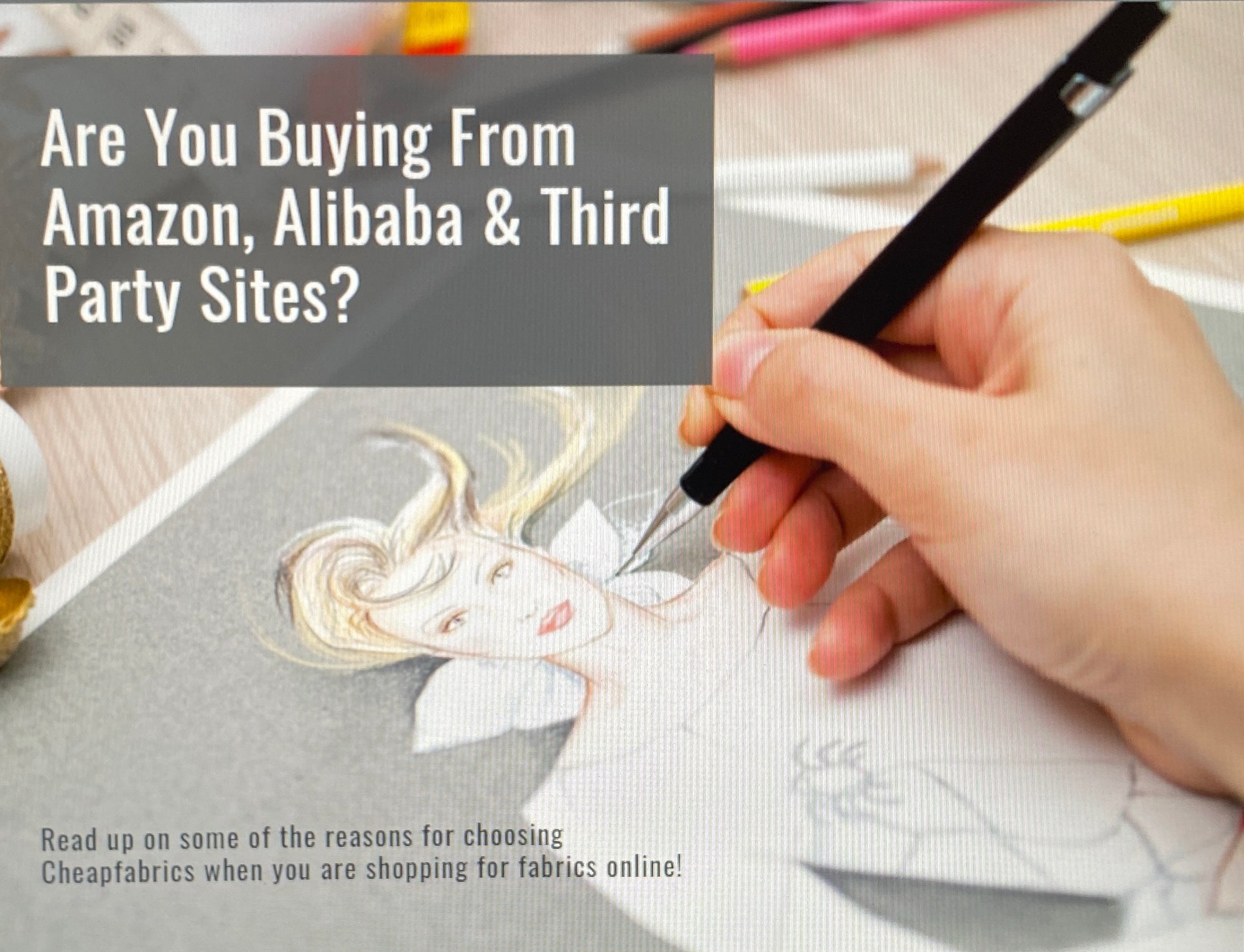 Do You Buy Fabric From Amazon, Alibaba & Third Party Sites?