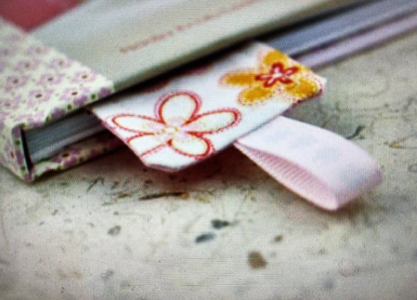 Book Club Ideas - Make A Fabric Bookmark Tutorial