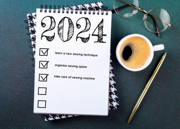New Year 2024 Sewing Resolutions for Sewists