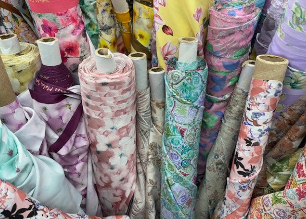 A Guide to Crepe Fabric: Discover the Many Types, Textures & Prints