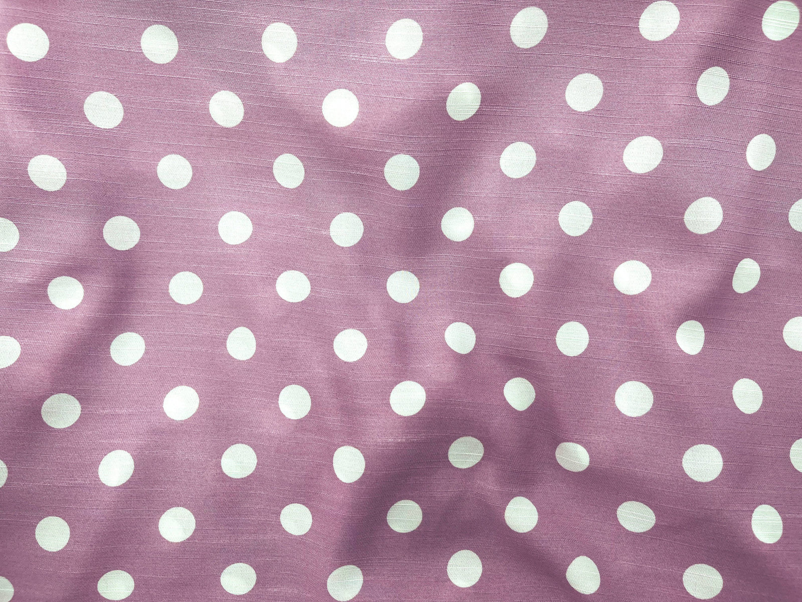 15mm Polka Dots - Printed Crepe Fabric - Cheap Fabrics