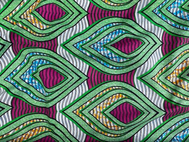 African Cotton Print - African Eye - Cheap Fabrics