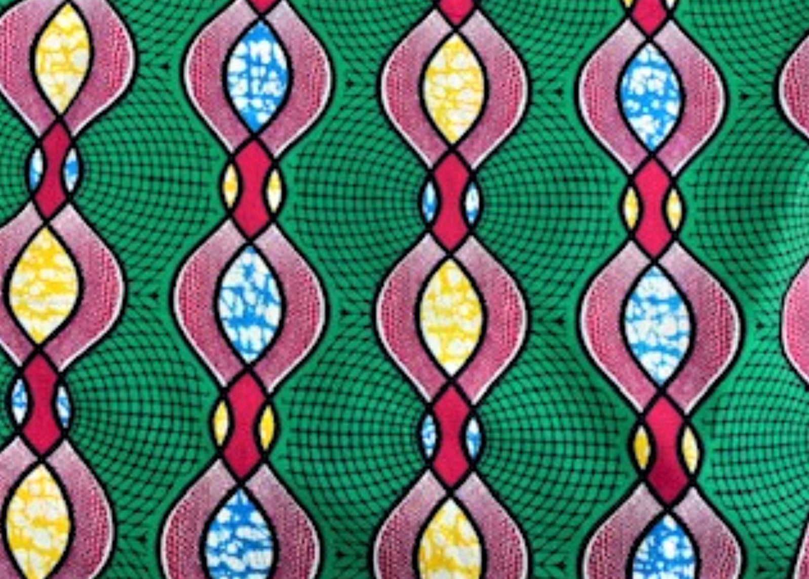 African Cotton Print - Interlock