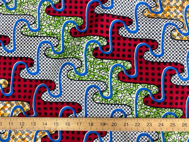 African Cotton Print - Jovial