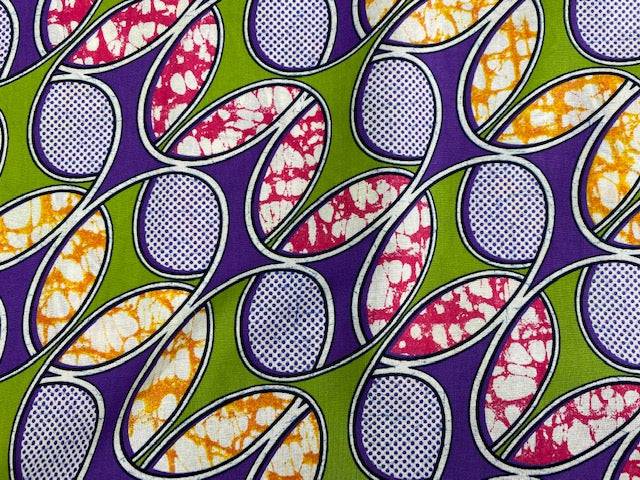 African Cotton Print - Optic - Cheap Fabrics