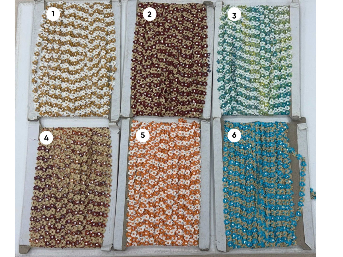 Guipure Daisy Lace Trim - SECONDS (5-7mm)