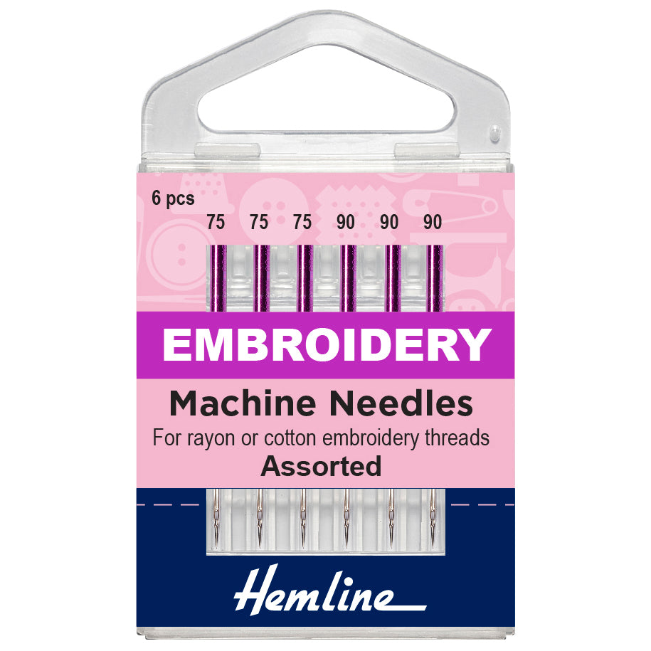 Sewing Machine Needles - EMBROIDERY