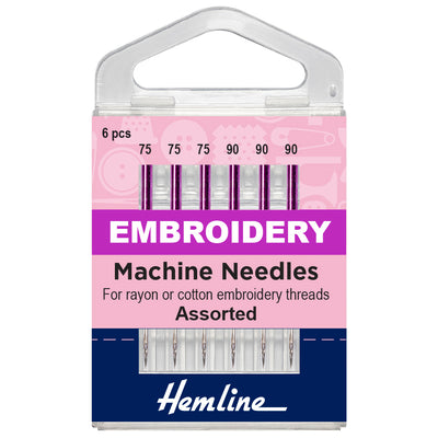 Sewing Machine Needles - EMBROIDERY