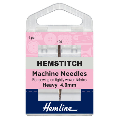 Sewing Machine Needles - HEMSTITCH: 100/16 (1 Piece)