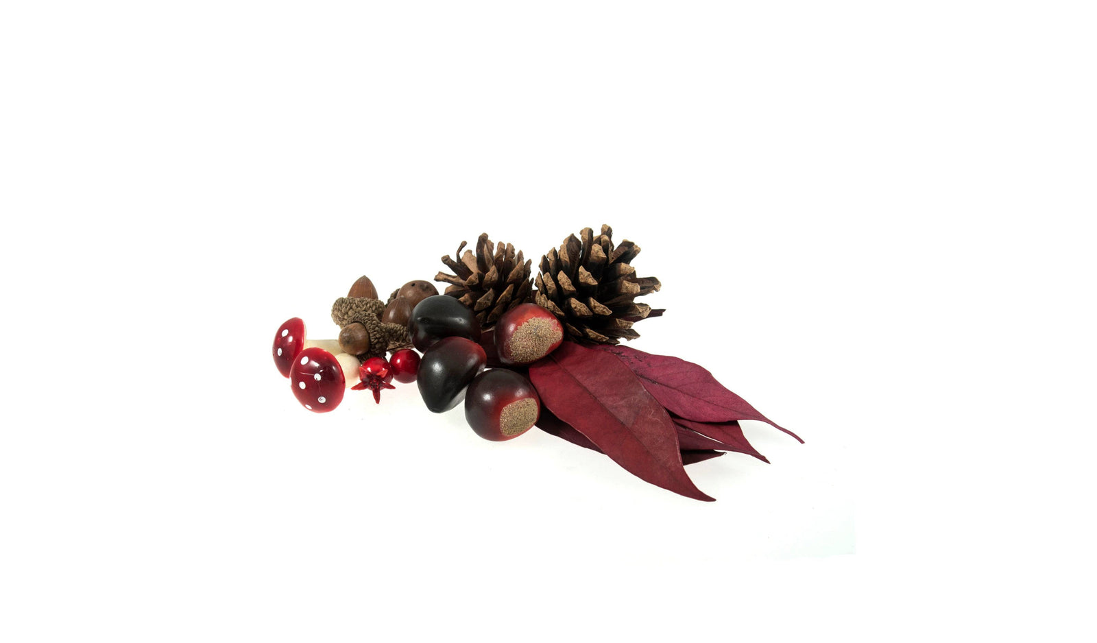 Toadstool Christmas Mix Bag: 50g - Cheap Fabrics