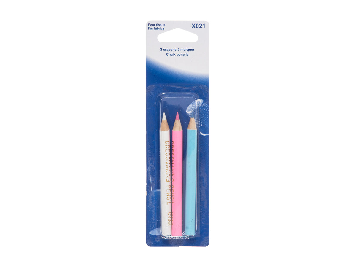 Chalk Pencils - 3 Pack - Cheap Fabrics