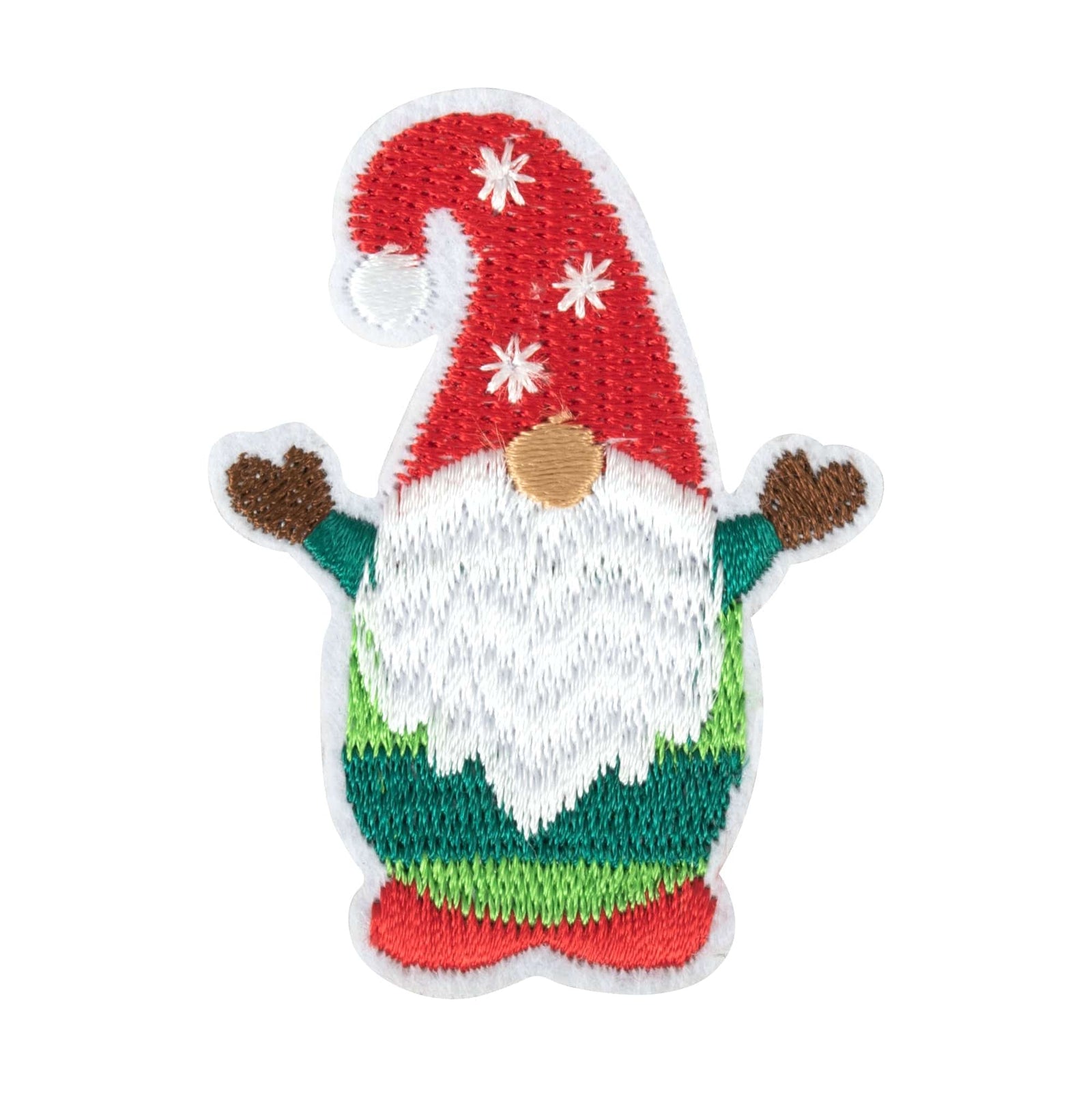 Christmas Motifs - Iron -On & Sew-On Patch GONK - Cheap Fabrics