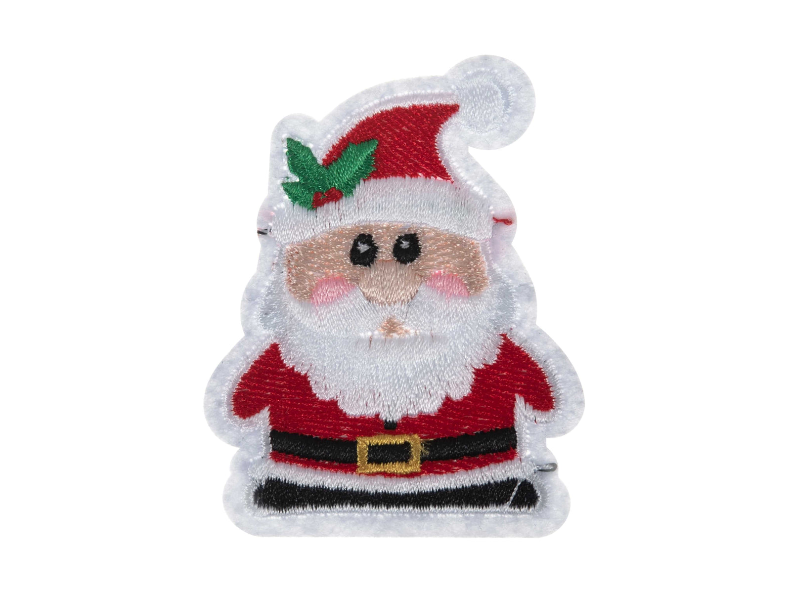 Christmas Motifs - Iron -On & Sew-On Patch FATHER CHRISTMAS - Cheap Fabrics