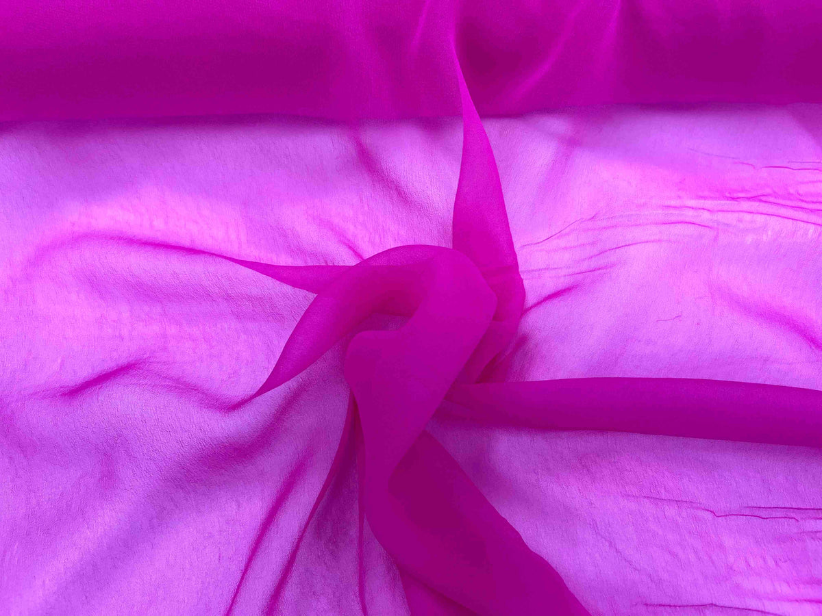 Affordable Plain Chiffon Fabric Great Value