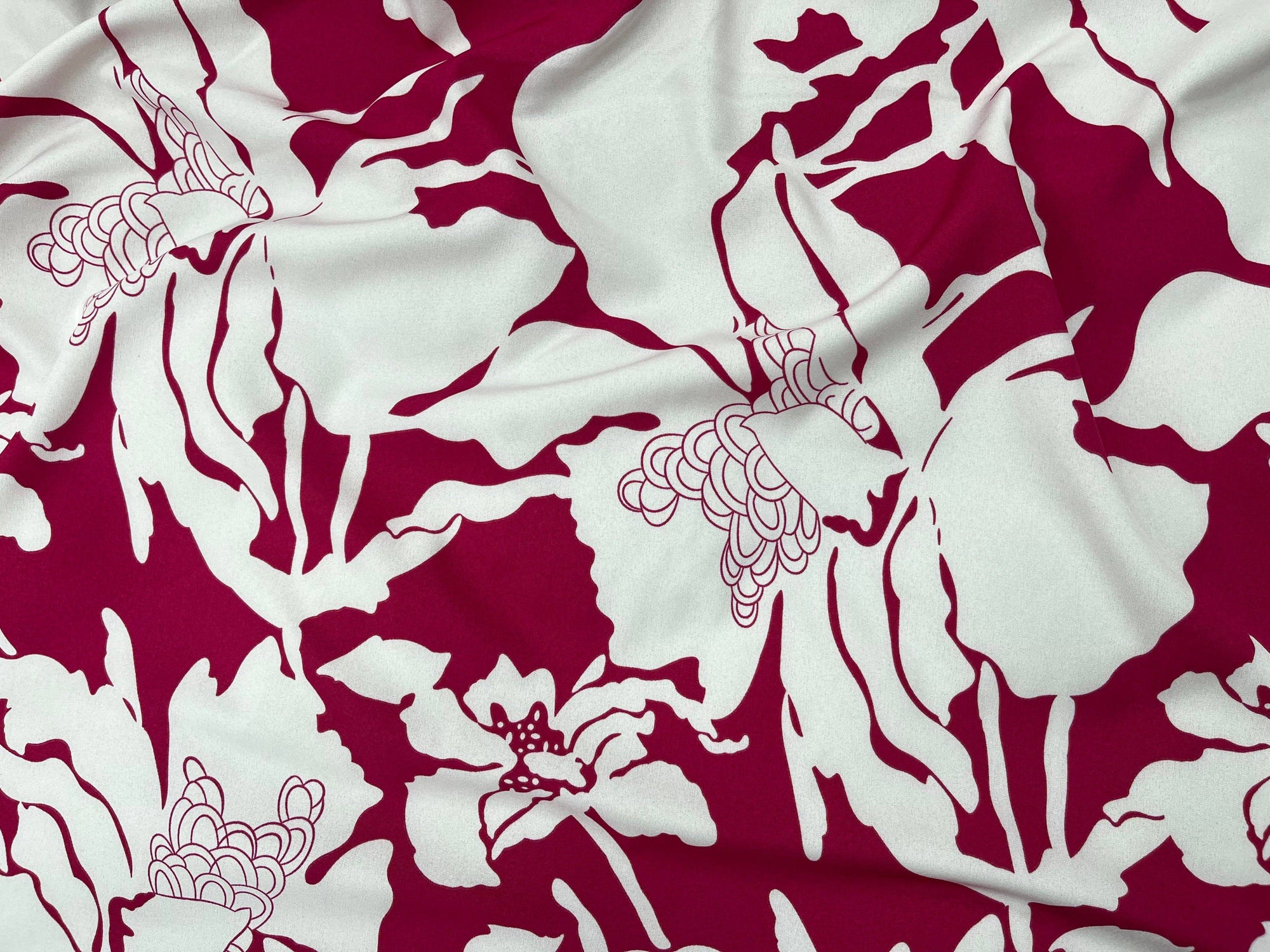 Aletris - Printed Crepe Fabric - Cheap Fabrics