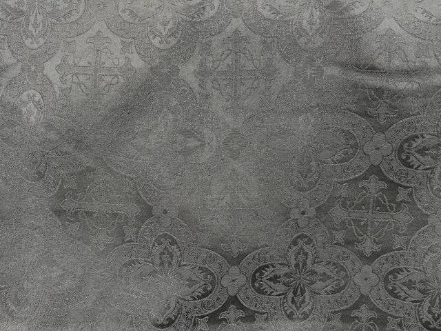 All Black Spiritual Brocade - Cheap Fabrics