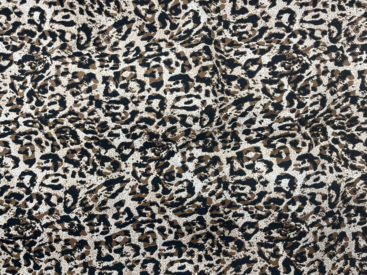 Animal Magic 2 - Clearance Printed Crepe Fabric - Cheap Fabrics