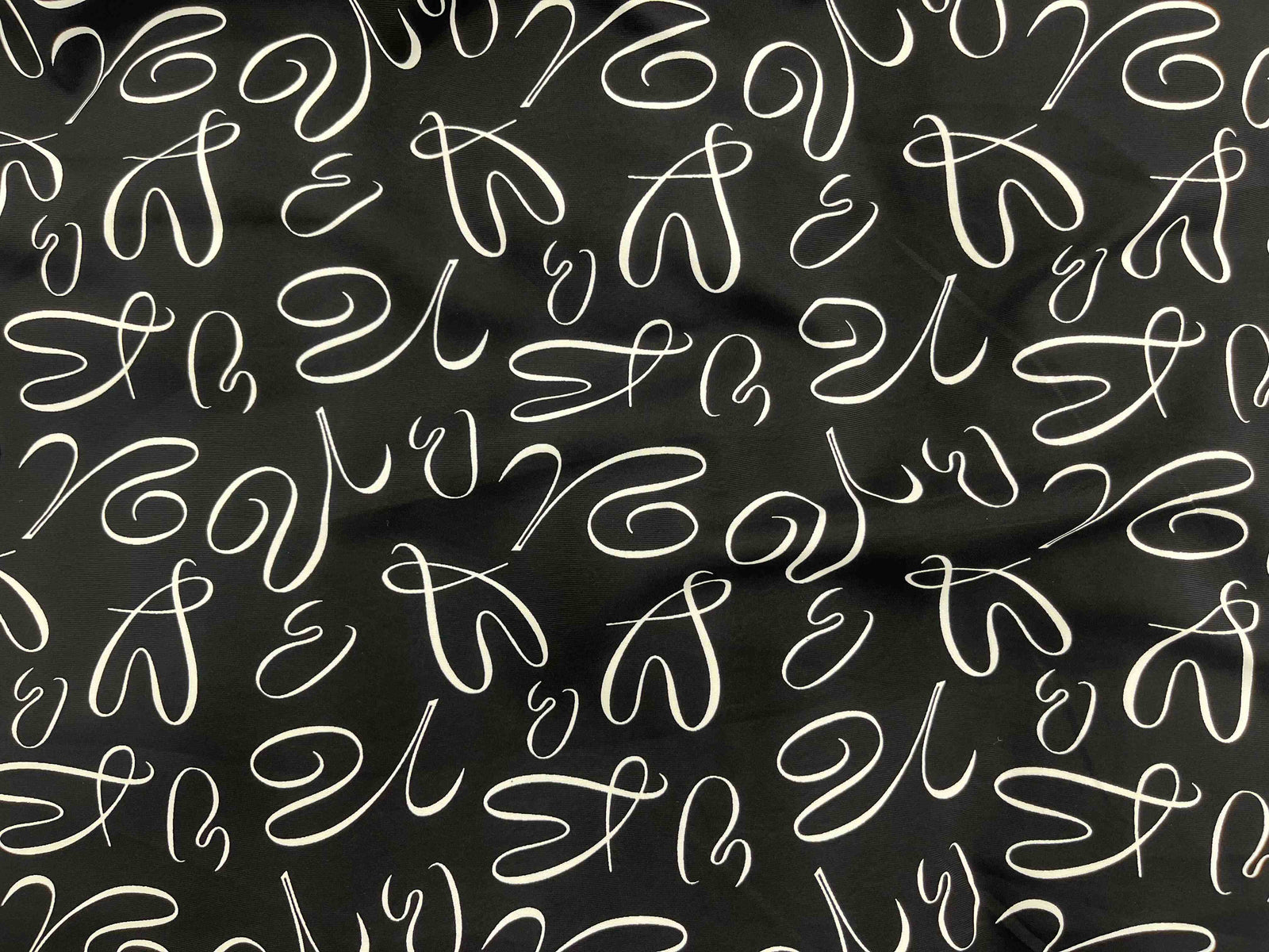 Swirl - Printed Peachskin Fabric - Cheap Fabrics