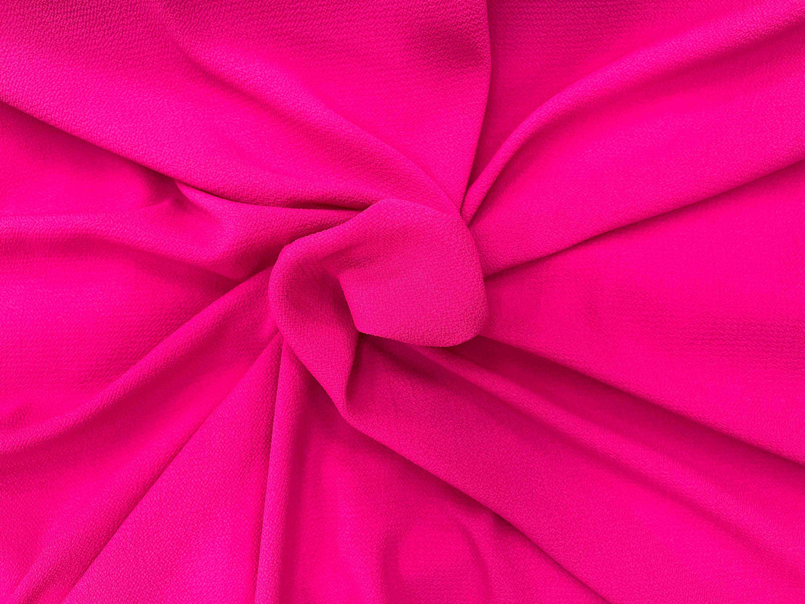 Scarlet plain bubble georgette fabric by Cheap Fabrics, showcasing lightweight, sheer georgette material with a textured bubble pattern.