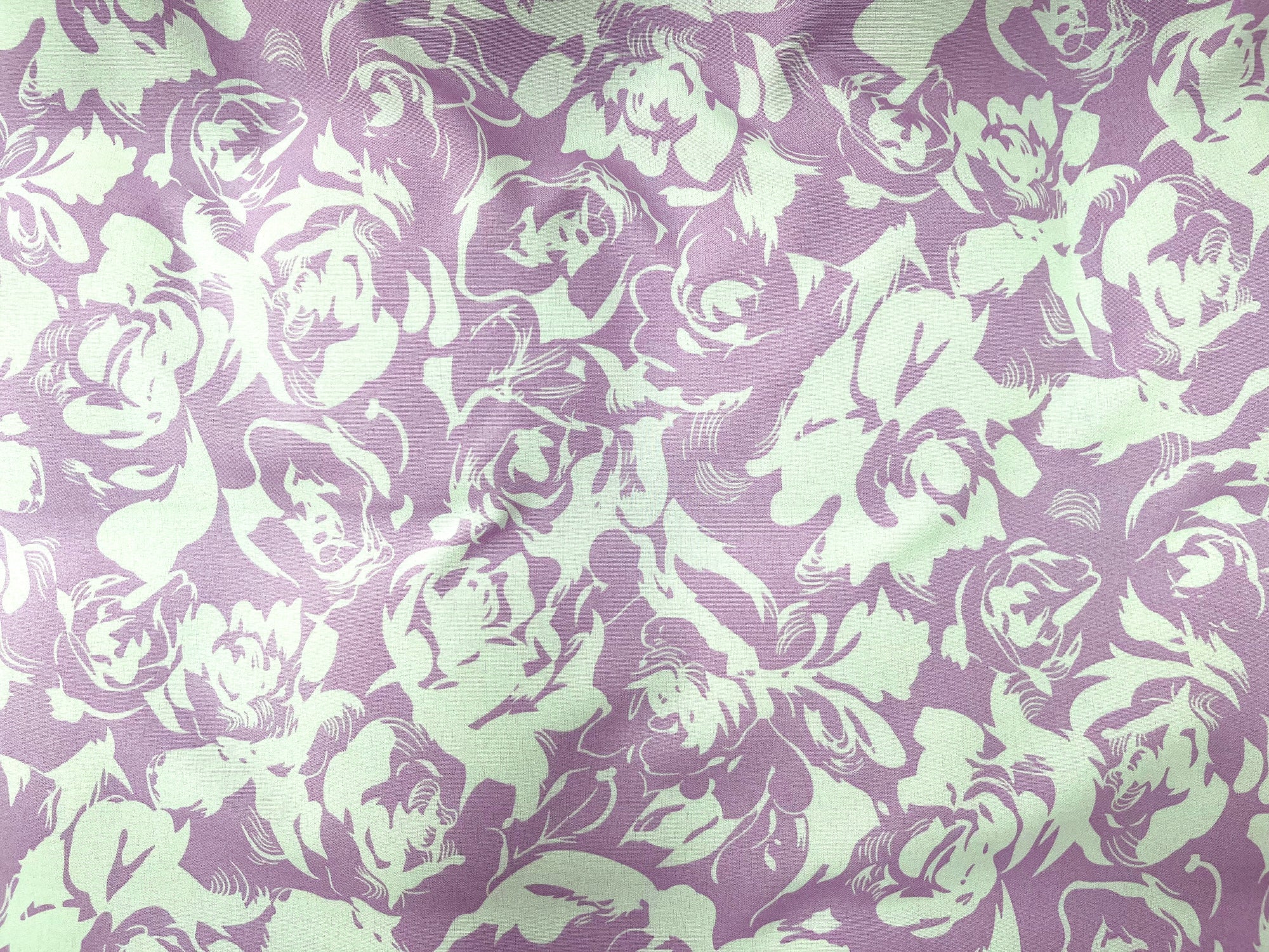 Camellia - Printed Crepe Fabric
