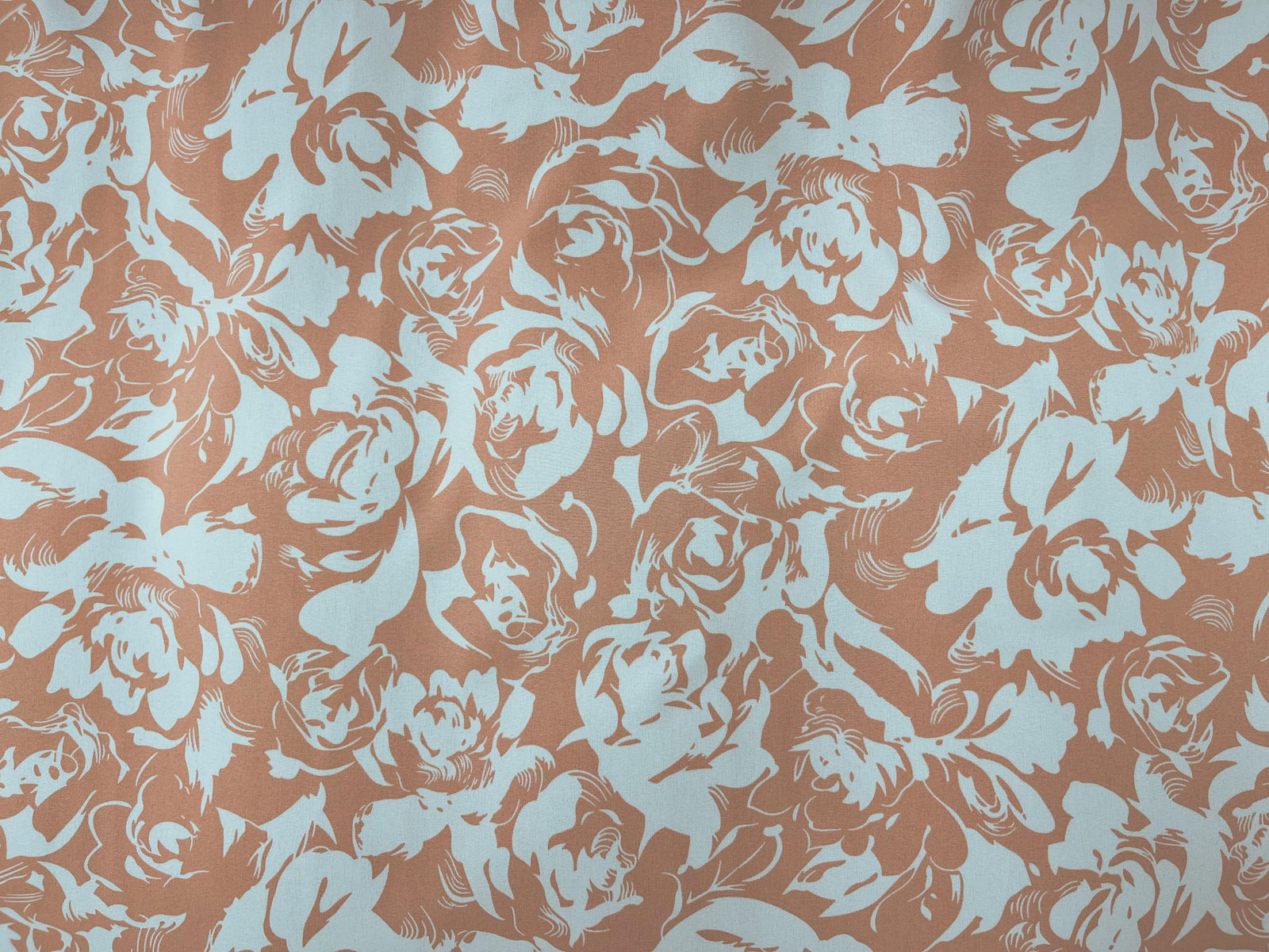 Camellia - Printed Crepe Fabric - Cheap Fabrics