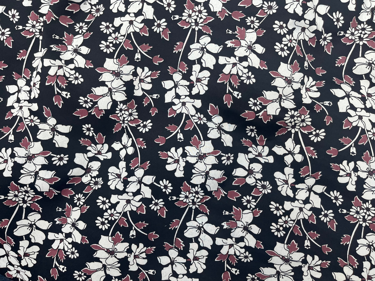 Cassia - Clearance Printed Crepe Fabric - Cheap Fabrics