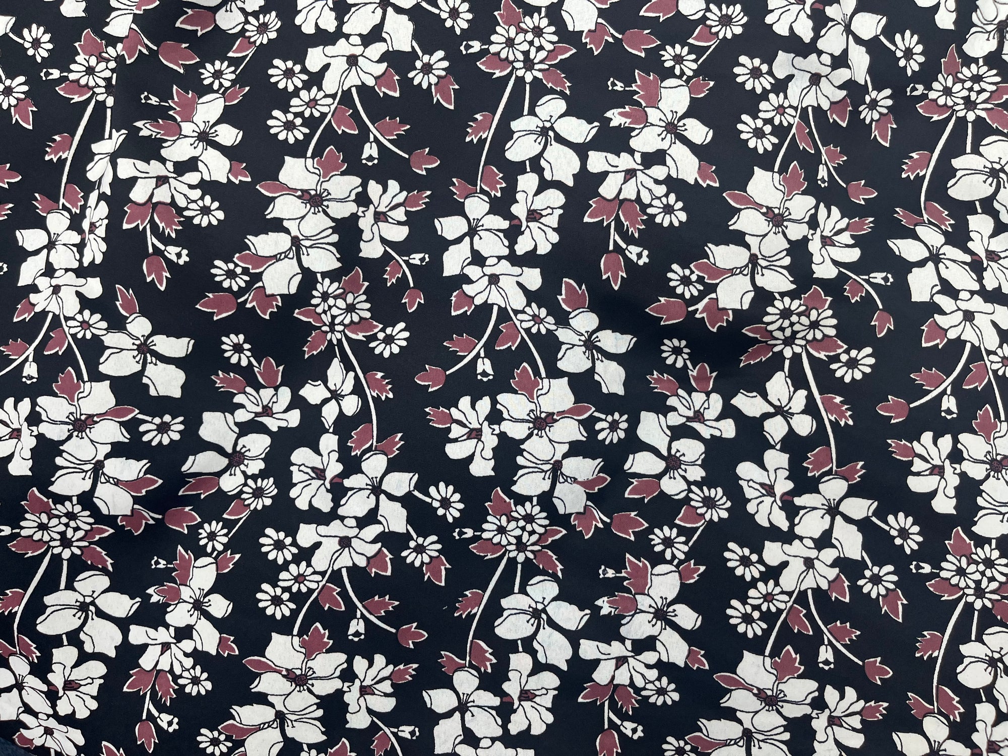 Cassia - Clearance Printed Crepe Fabric