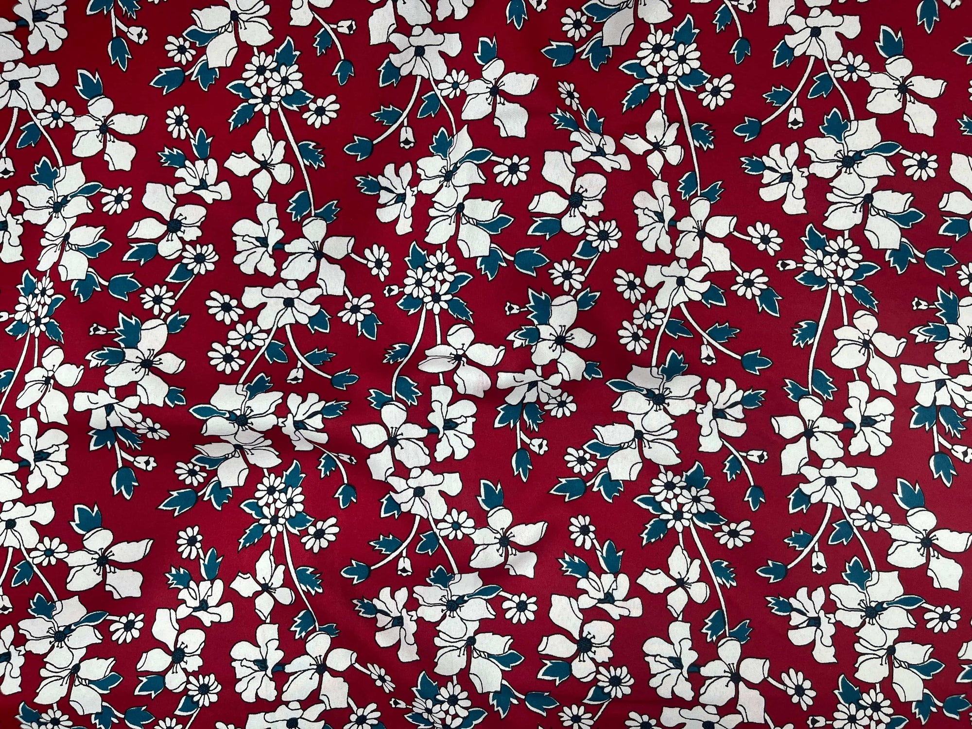 Cassia - Clearance Printed Crepe Fabric - Cheap Fabrics