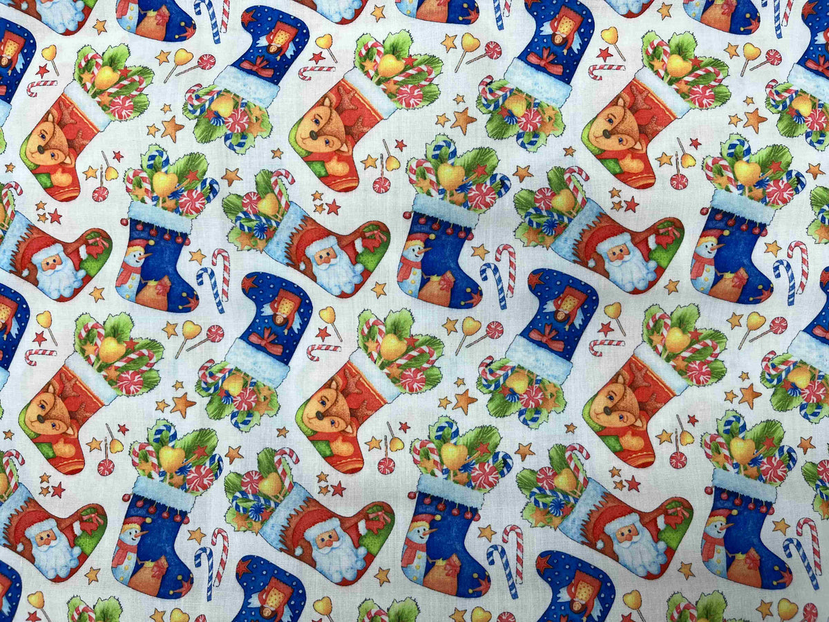 Stockings - Poly/Cotton Printed Fabric - Cheap Fabrics
