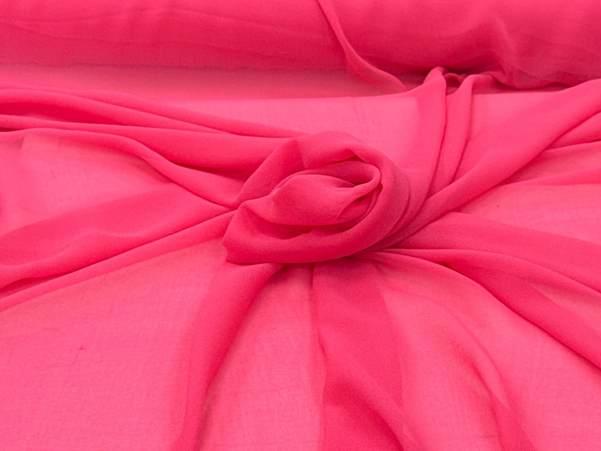 Seconds Clearance Plain Chiffon - DEFECT