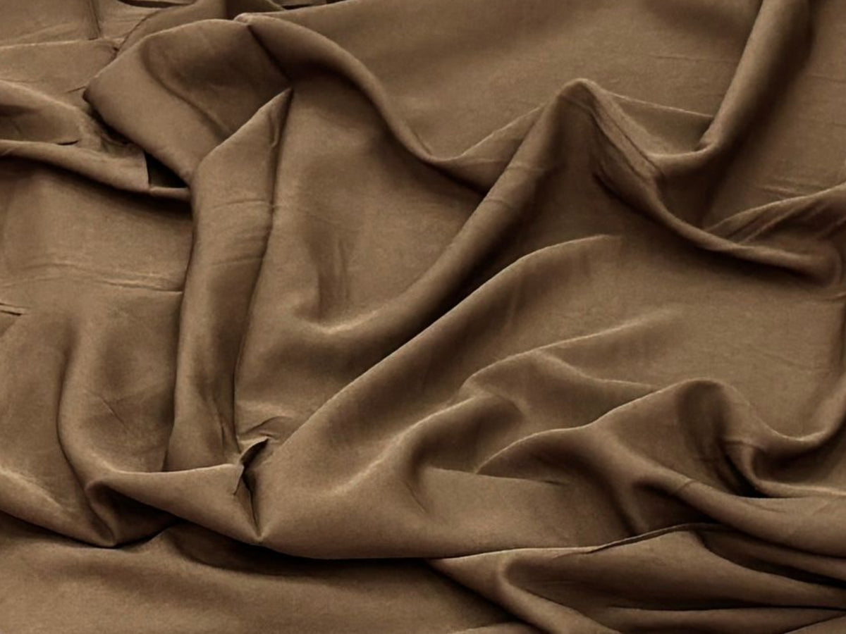 Plain Matt Crepe Lining Fabric