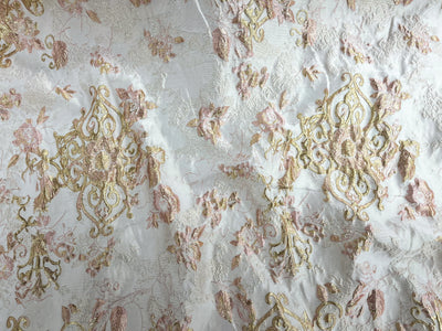 Crest Korean Brocade Fabric