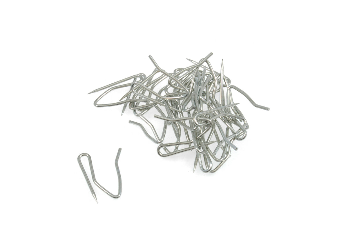 Curtain Pin Hooks: (25 Pack)