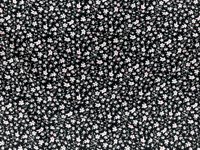 Ditsy Floral - Printed Crepe Fabric