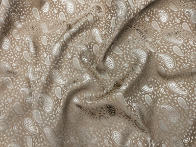 Double-Sided Embossed Jacquard - Paisley