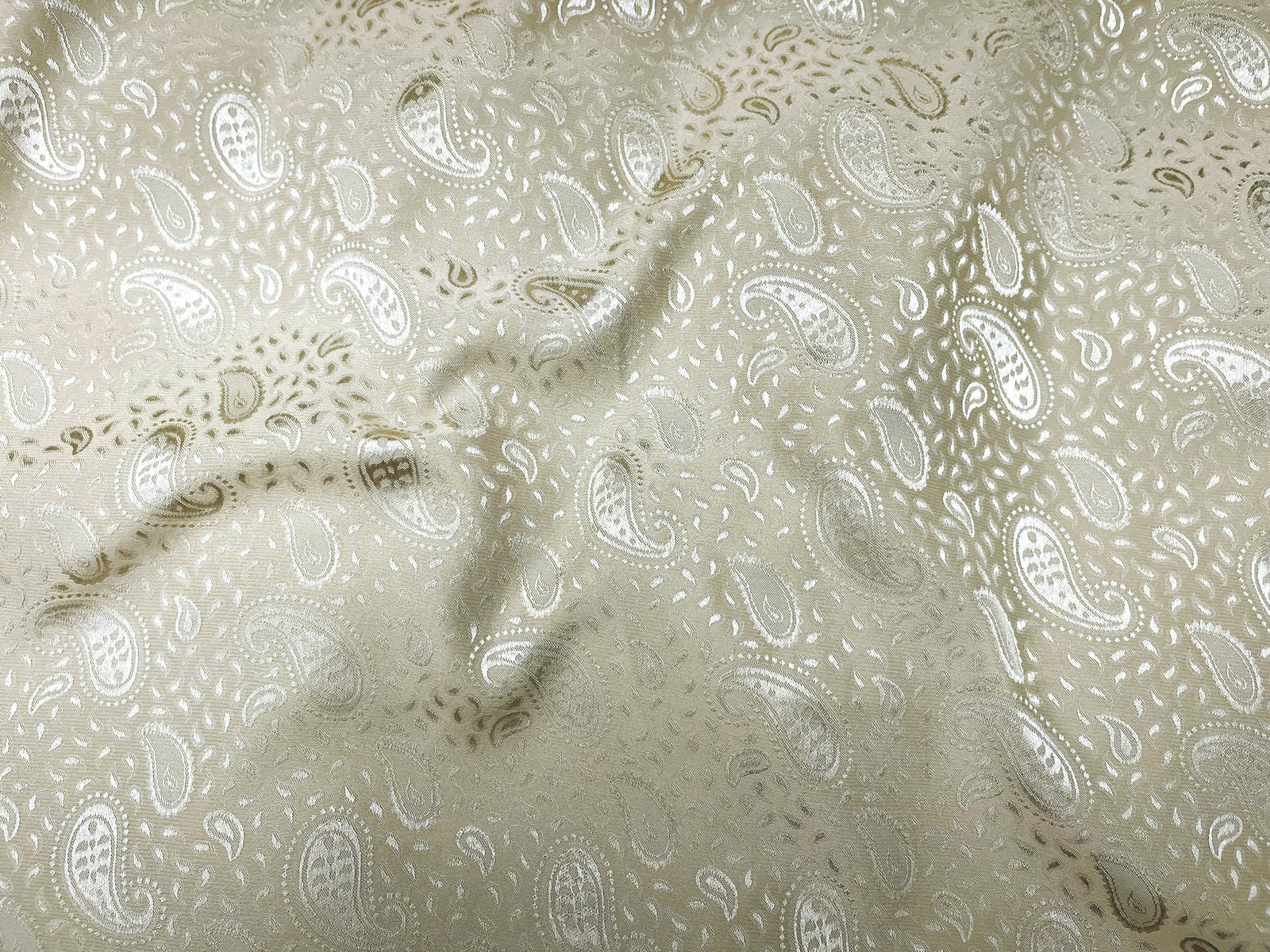 Double-Sided Embossed Jacquard - Paisley - Cheap Fabrics