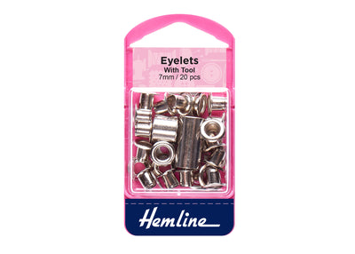 Eyelets with Tool - 7mm (20 Pieces)