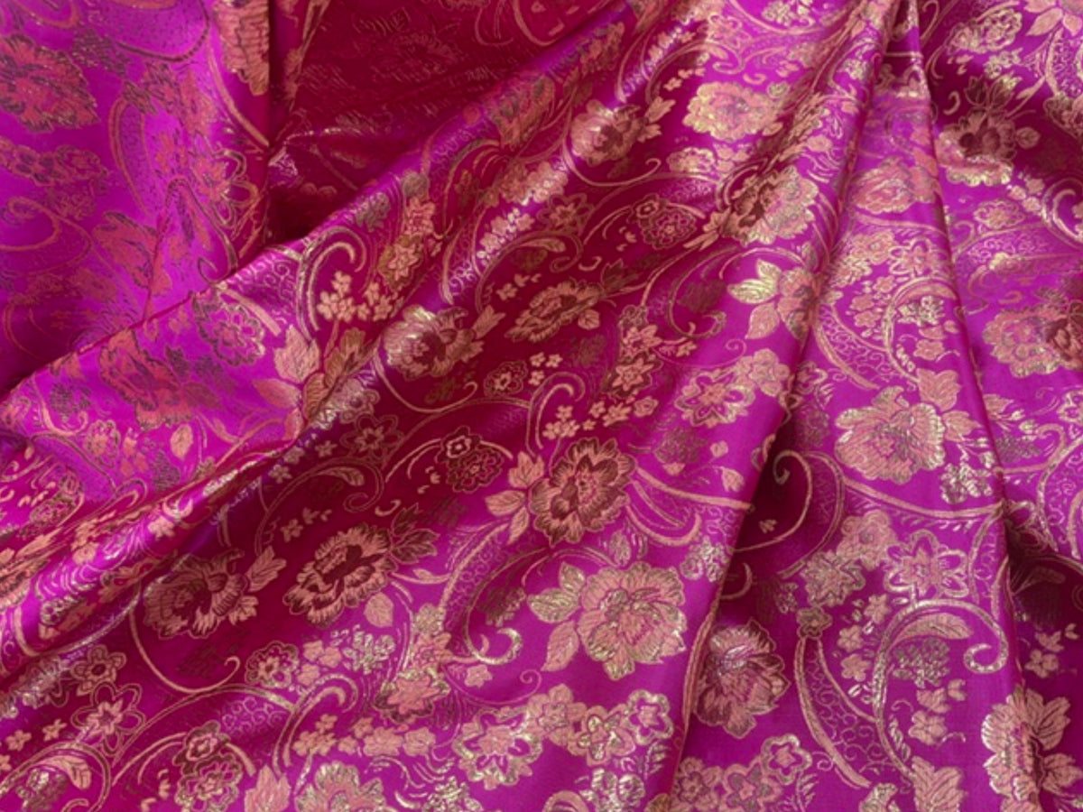 Chinese Brocade Fabric - 58"