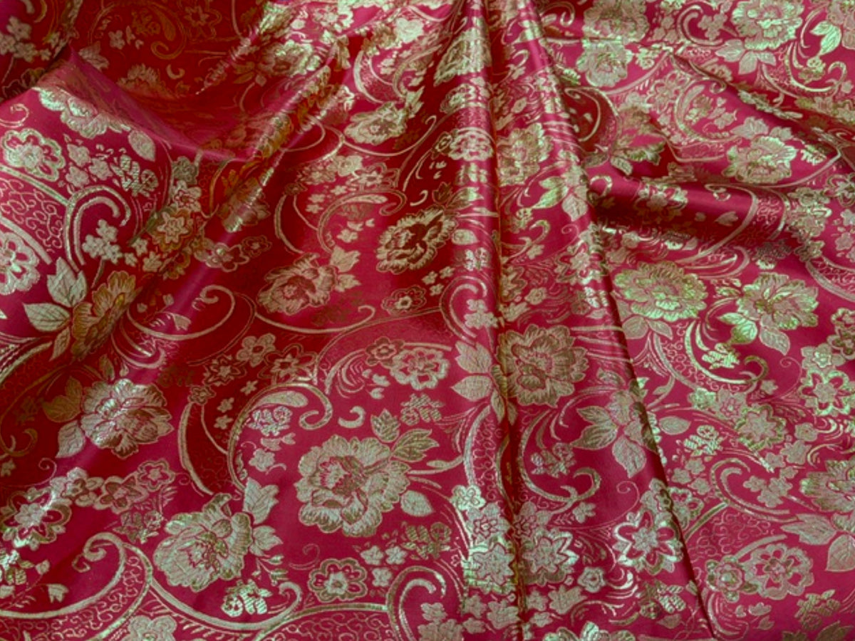 Chinese Brocade Fabric - 58"