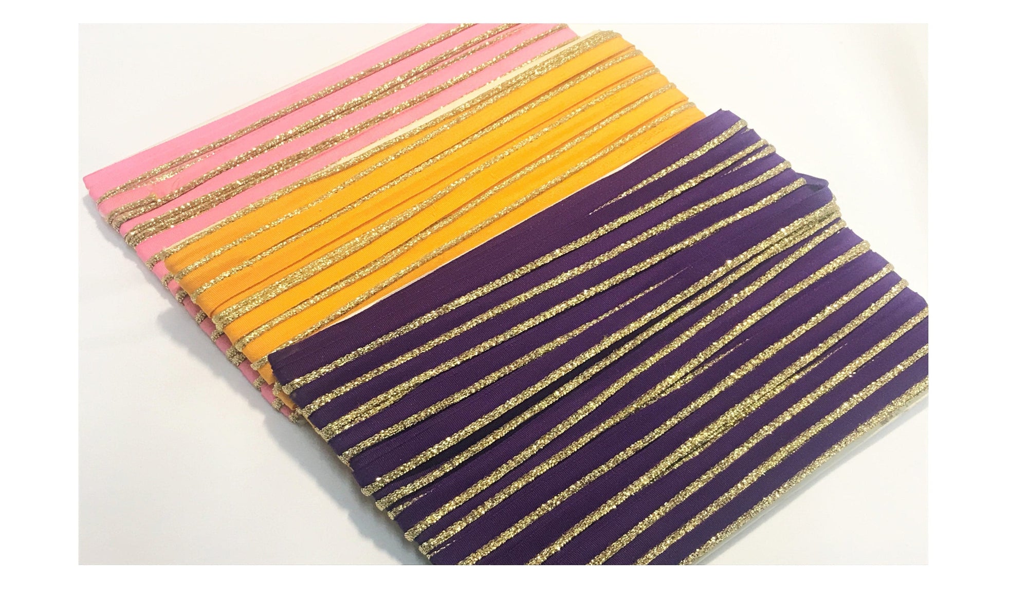 Gold Piping Colour Fancy Trim - 10mm - Cheap Fabrics