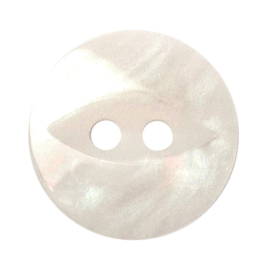 Fisheye Blouse/Dress/Shirt Buttons - Cream - Cheap Fabrics