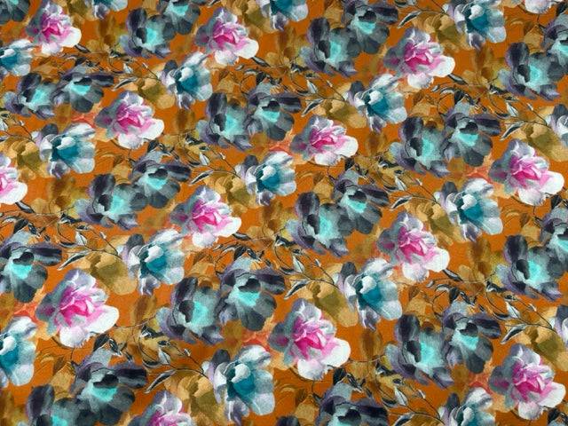 Floral 3d - Cotton Lawn - Cheap Fabrics
