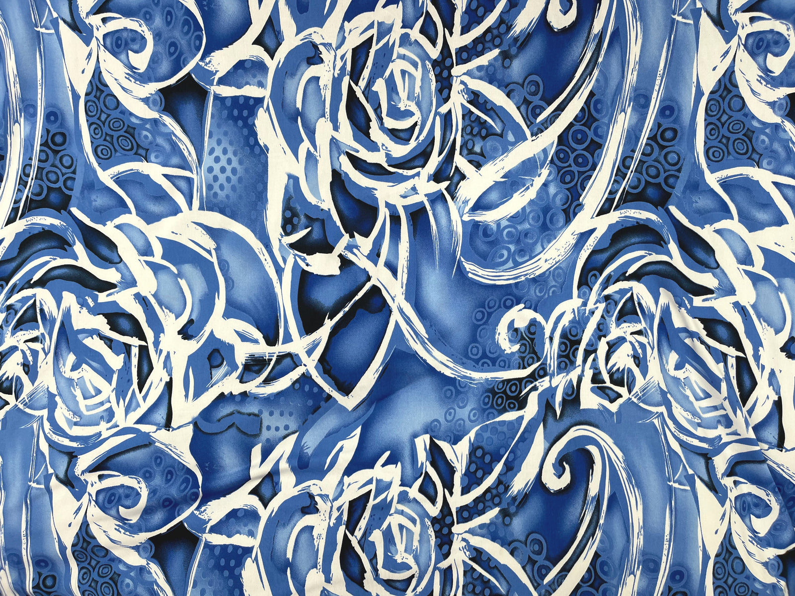 Floral Design Printed Jersey Fabric - Cheap Fabrics